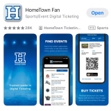hometown ticket app 