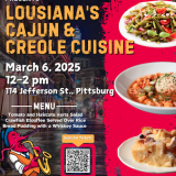 culinary lunch flyer