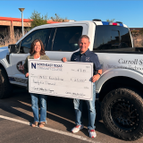 shelby check donation