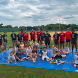rainy day at baseball camp