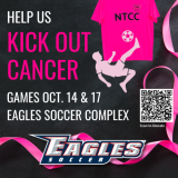 kick out cancer graphic