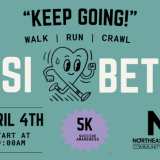 psi beta run graphic